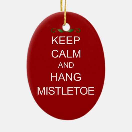 Snowman and Bird Keramik Ornament (Hinten)