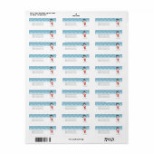 Snowman and Snowflakes Custom Christmas (Vorne)