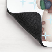 Snowman and Teddy Bears - Hemden und Geschenke Mousepad (Ecke)