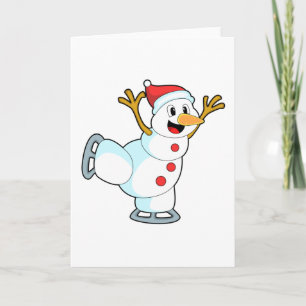 Snowman at Ice Skaten with Ice Skate.PNG Karte