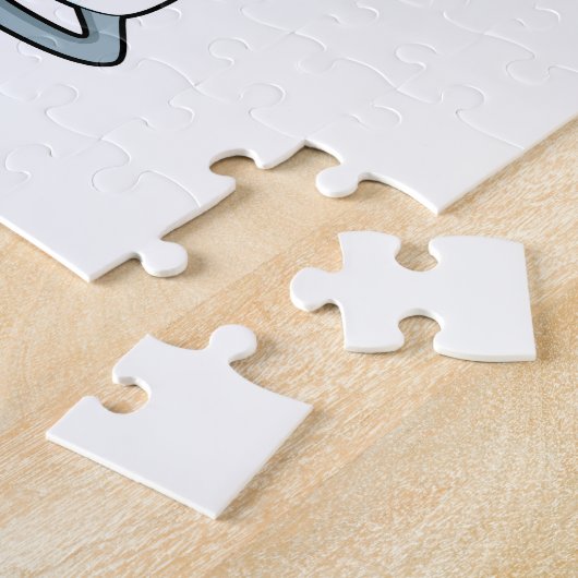 Snowman at Ice Skaten with Ice Skate.PNG Puzzle (Seite)