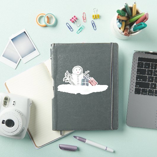 Snowman Aufkleber (iPad Hülle)