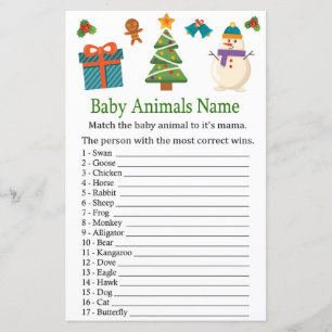 Snowman Baby Animes Name Game Babydusche