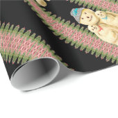 Snowman Babys Viktorianisch Weihnachten Geschenkpapier (Rolleneckpunkt)