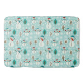 Snowman Badematte (Vorderseite)