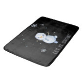 Snowman Badematte (Schrägansicht)