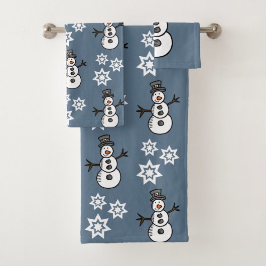 Snowman Badhandtuch Set (Insitu)