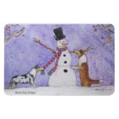 Snowman Bandits Magnet (Horizontal)