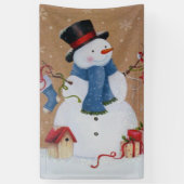 Snowman Banner (Vertikal)