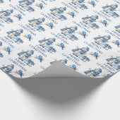 Snowman Bird Weihnachten Geschenkpapier (Ecke)