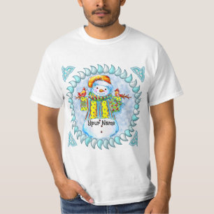 Snowman Birdman T-Shirt