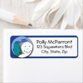 Snowman Blue Parrotlet (Insitu)