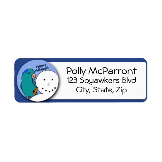 Snowman Blue Parrotlet (Vorne)