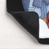 Snowman Blue Tshirts und Geschenke Mousepad (Ecke)
