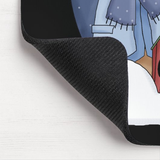Snowman Blue Tshirts und Geschenke Mousepad (Ecke)