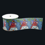 SNOWMAN BODYGUARD, CHRISTMAS KARDINAL REDBIRD SATINBAND<br><div class="desc">MIT SNOWBALLEN UMGEBEN. HUMOROUS KARDINAL RIBBON *Anpassen ... Suchen Sie nach passenden Elementen Susan Brack Designs</div>