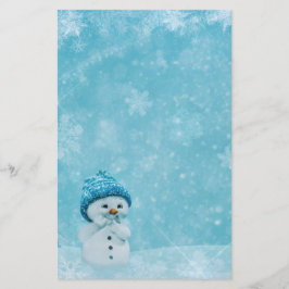 Snowman Briefpapier