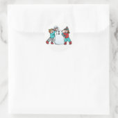 Snowman Builder Sticker (Tasche)