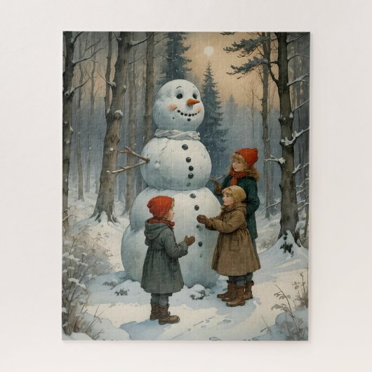 Snowman Builders Puzzle (Vertikal)