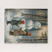 Snowman Builders Puzzle (Horizontal)