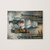 Snowman Builders Puzzle (Horizontal)