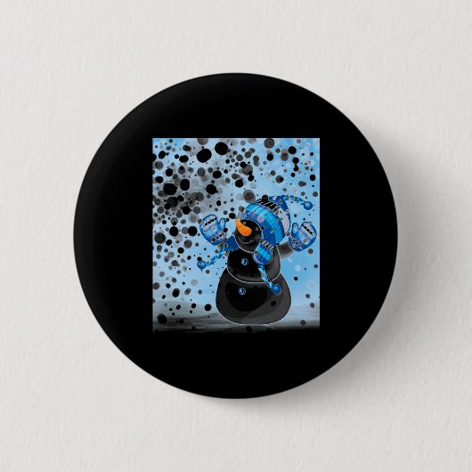 Snowman button (Vorderseite)