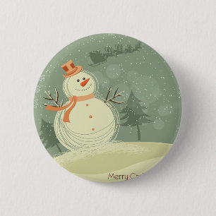 Snowman Button