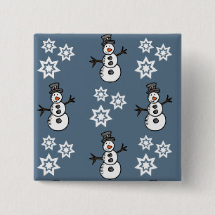 Snowman Button