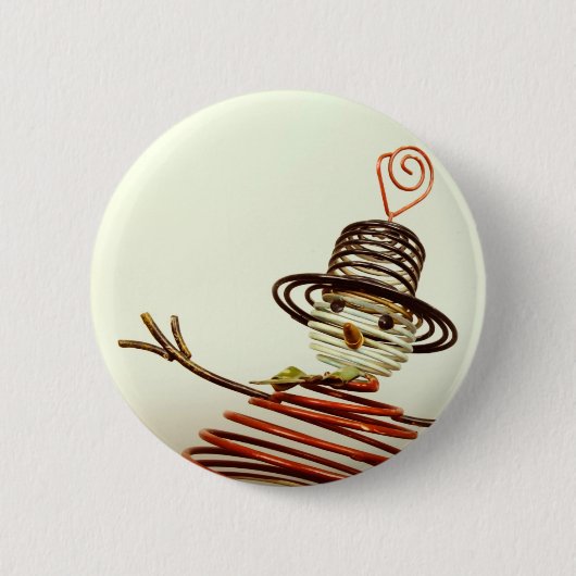 Snowman Button (Vorderseite)