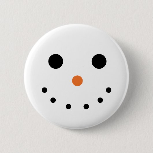 Snowman Button (Vorderseite)