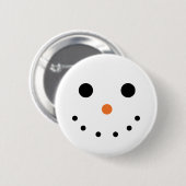 Snowman Button (Vorne & Hinten)