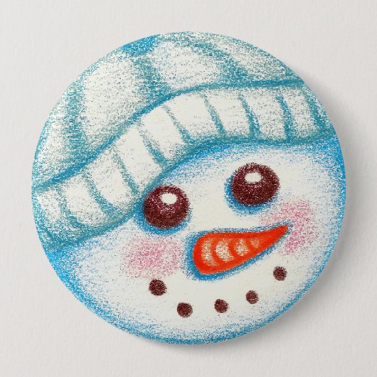 Snowman Button (Vorderseite)