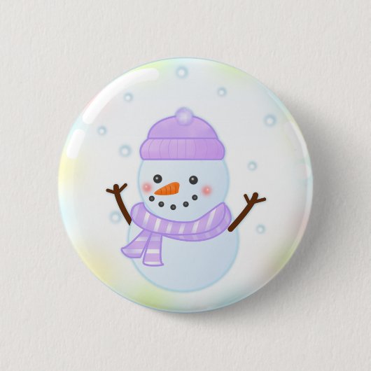 Snowman Button (Vorderseite)