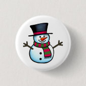 Snowman Button (Vorderseite)