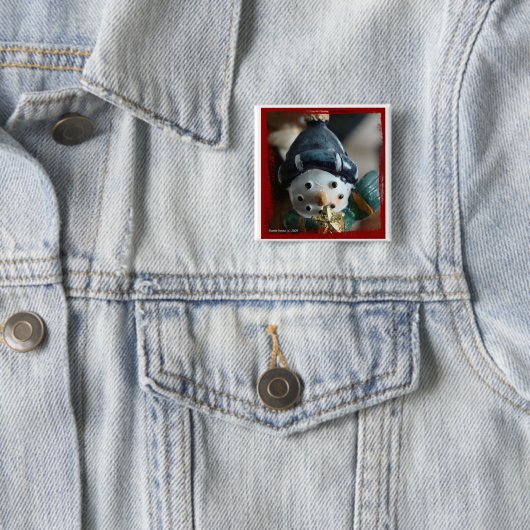 Snowman Button/Button Button (Beispiel)