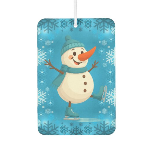 Snowman Car Autolufterfrischer (Vorderseite)