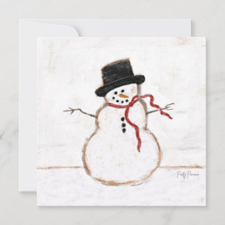Snowman Card Karte