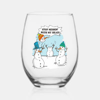 Snowman Cartoon Funny Zeichne