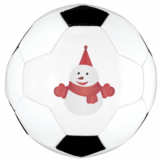 Snowman Cartoon Fußball (Vorderseite)