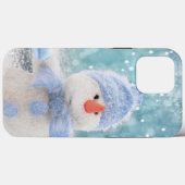 Snowman Case-Mate iPhone Hülle (Rückseite (Horizontal))