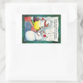 Snowman Checkup Stickers (Tasche)