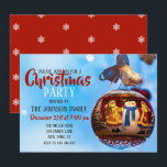 Snowman Christmas Ball Einladung<br><div class="desc">Schneemänner Weihnachten ,  Kunstwerk Retrogemälde schön ,  fröhlicher Kunstfrost lustig,  Schneeschuhmädchen Schneefall,  Schneeflocken niedlich ,  Cartoon-Illustration fröhliche Dekoration,  Jahr neue Happy Cold,  Weihnachtsschnee,  Schneeballkugel Winterurlaub ,  Weihnachtsschneemann, </div>