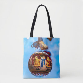 Snowman Christmas Ball Tasche