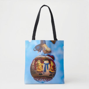 Snowman Christmas Ball Tasche