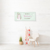 Snowman Christmas Banner (Insitu)