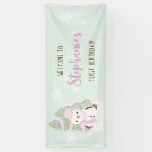 Snowman Christmas Banner (Vertikal)