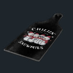 Snowman Christmas Chillin mit meinen Snowmies-Gesc Schneidebrett<br><div class="desc">Snowman Christmas Chillin mit meinen Snowmies-Geschenken</div>