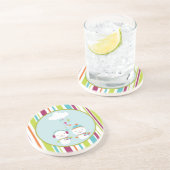 Snowman Christmas Drink Untersetzer (Seite)