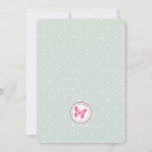 Snowman Christmas Einladung (Rückseite)