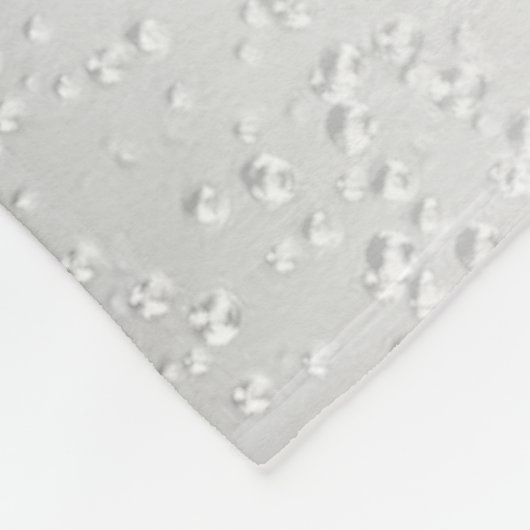 Snowman Christmas Elegant Winter Holidays Fleecedecke (Ecke)